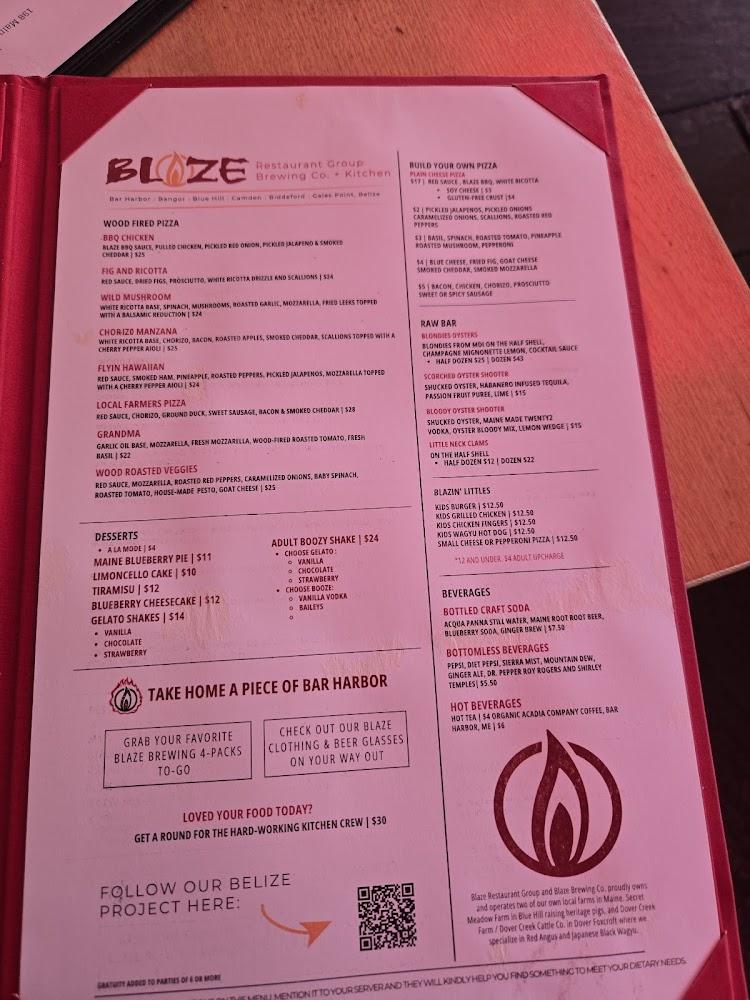 Blaze Menu image 3